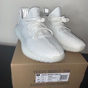 Boost 350 v2 cream whites